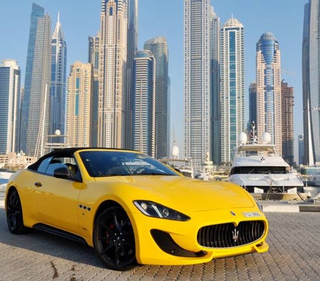 Rent Maserati GranCabrio 2016 in Abu Dhabi